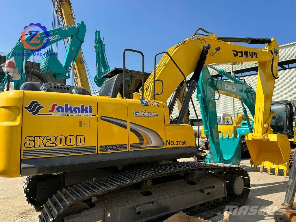 Kobelco SK 200 Pásová rýpadla