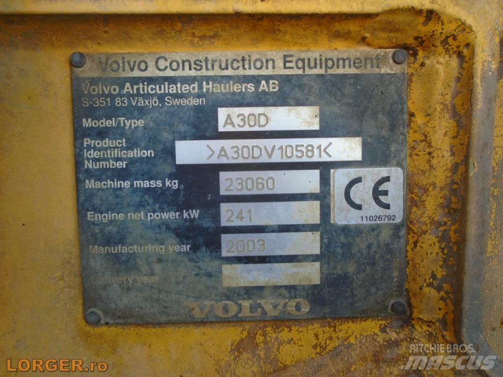 Volvo A 30 D Kloubové dempry