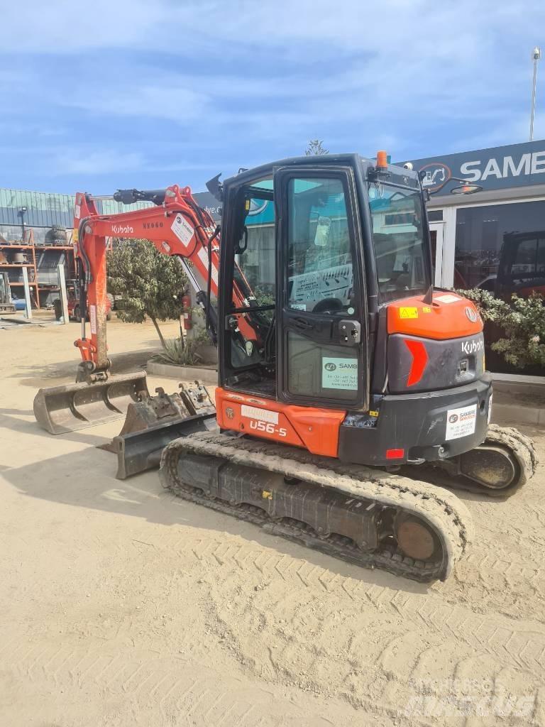 Kubota U 56-5 Mini rýpadla < 7t
