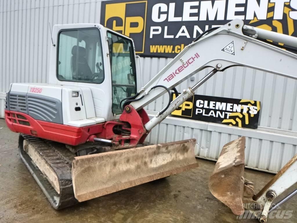 Takeuchi TB250 Mini rýpadla < 7t