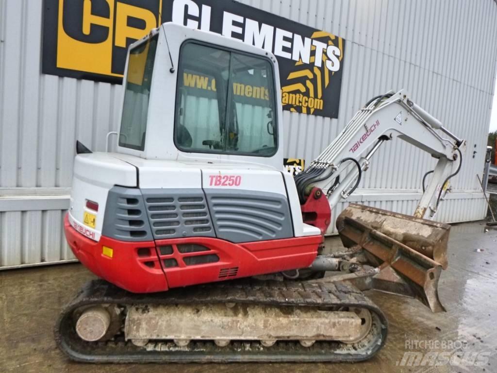 Takeuchi TB250 Mini rýpadla < 7t
