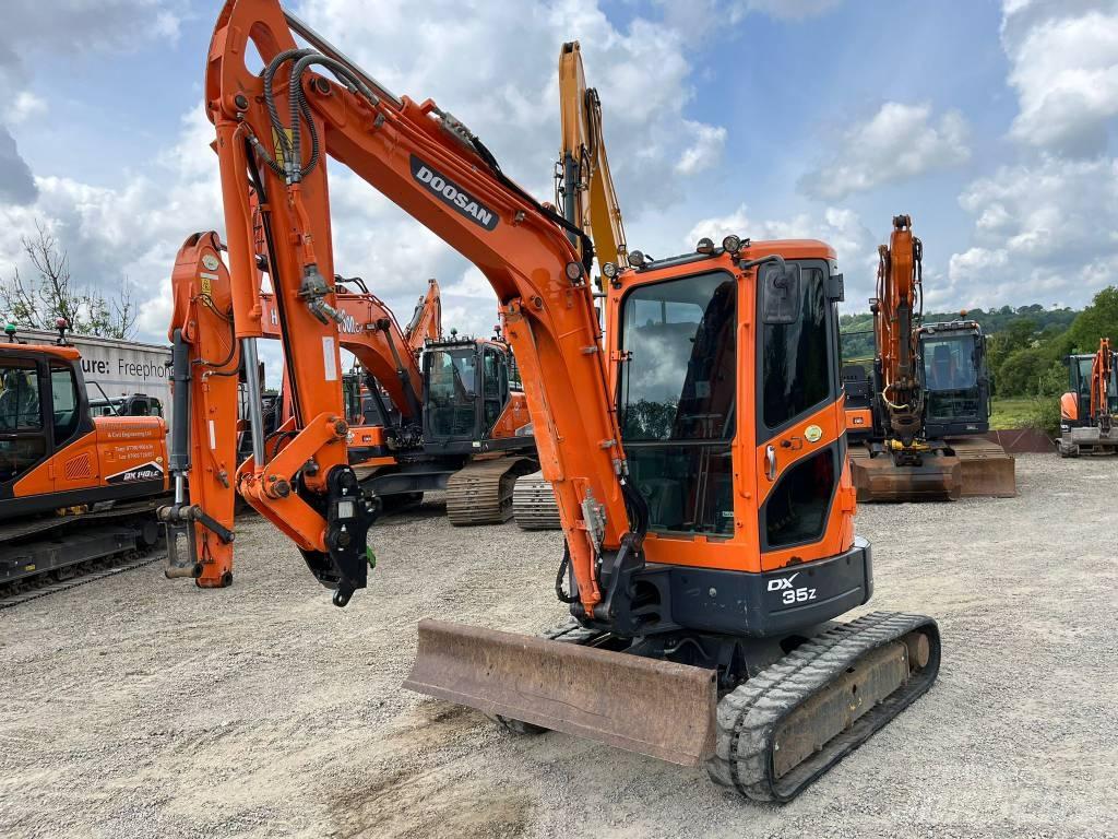 Doosan DX35Z Mini rýpadla < 7t