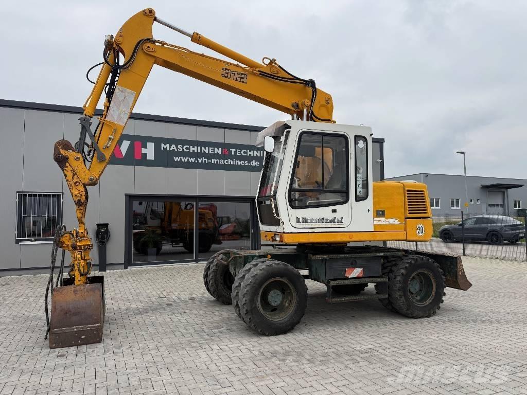 Liebherr A 312 Kolová rýpadla