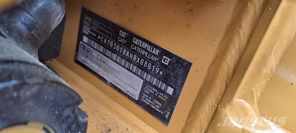 CAT 301.8 Mini rýpadla < 7t