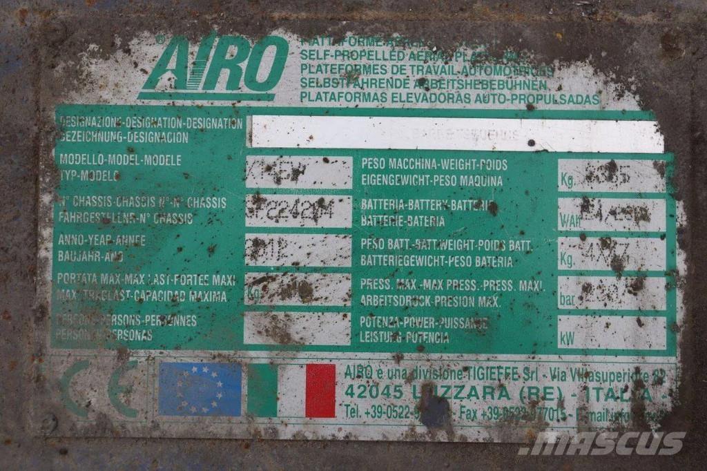 Airo X14EV Nůžková zvedací plošina