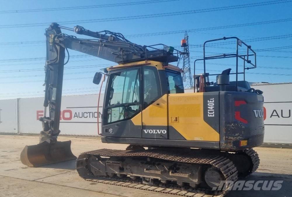 Volvo EC 140 EL Pásová rýpadla