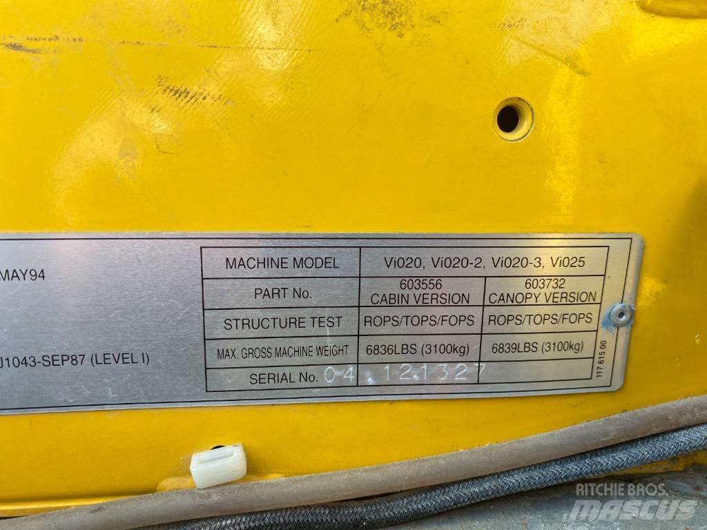 Yanmar Vio 25 Mini rýpadla < 7t