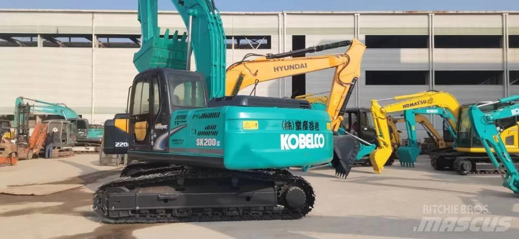 Kobelco SK 200 Pásová rýpadla