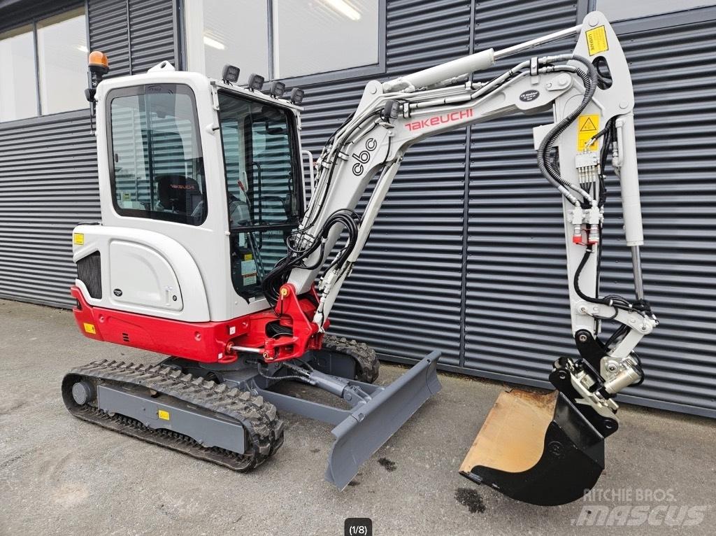 Takeuchi TB 225 Mini rýpadla < 7t