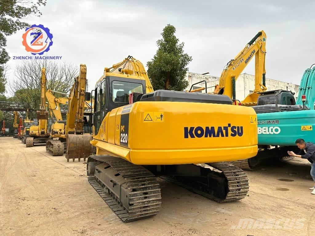 Komatsu PC 220-7 Pásová rýpadla