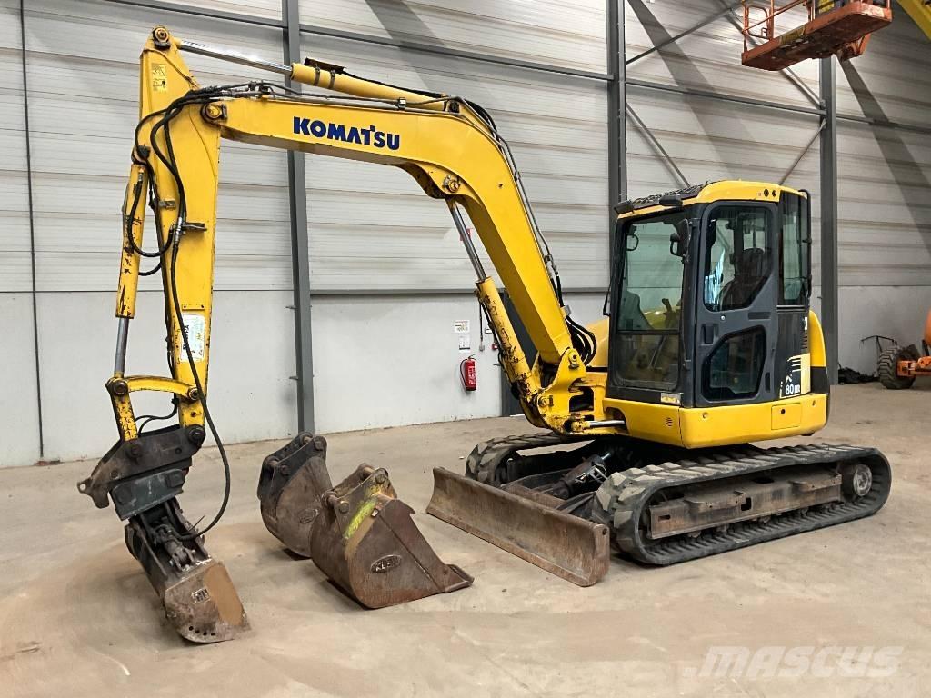 Komatsu PC 80 MR-3 Midi rýpadla 7t - 12t