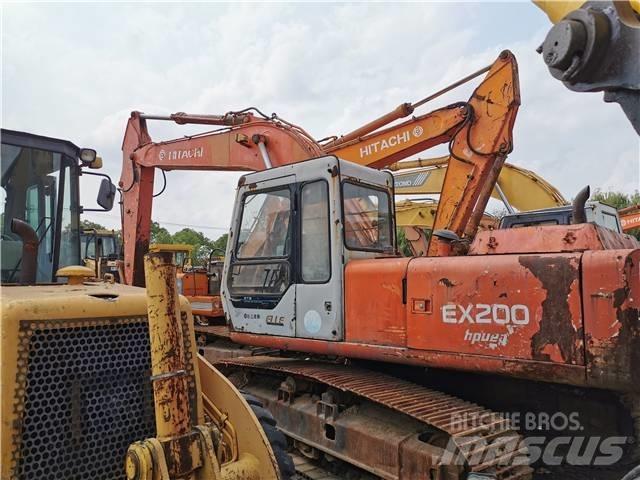 Hitachi EX200-1 Pásová rýpadla