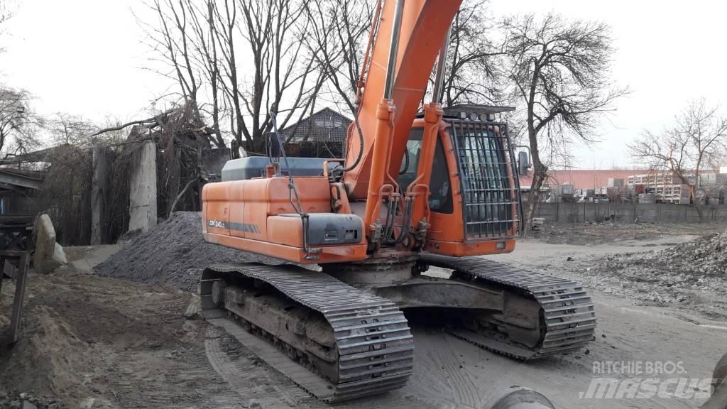 Doosan DX 340 LC Pásová rýpadla