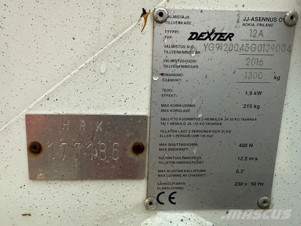 Dexter 12 A Přívěsové plošiny