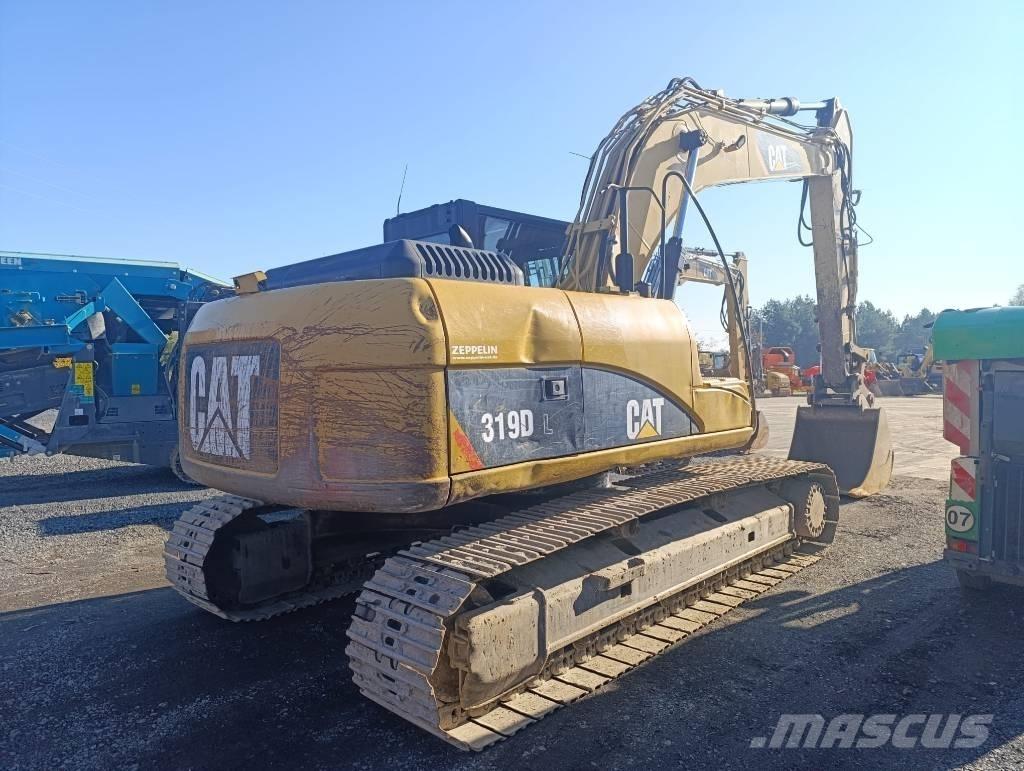 CAT 319D Pásová rýpadla