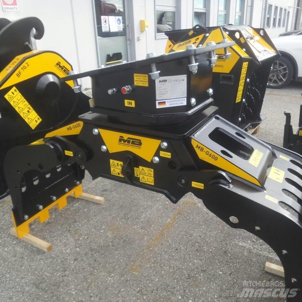 MB Crusher MB-G600 Lodní háky