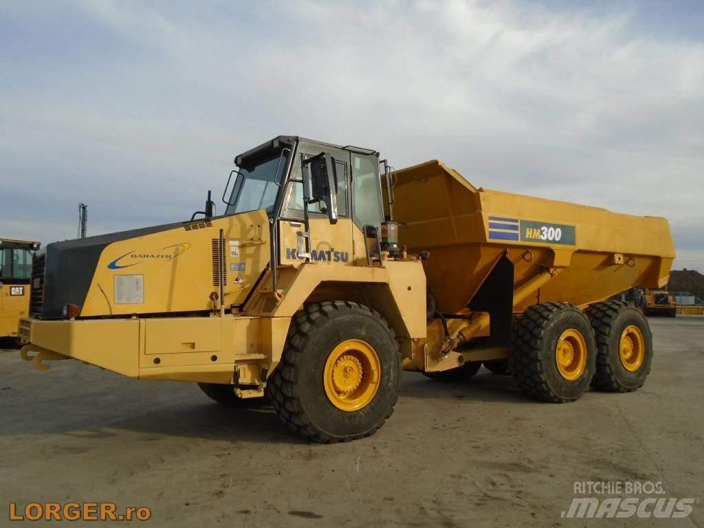 Komatsu HM300-2 Kloubové dempry