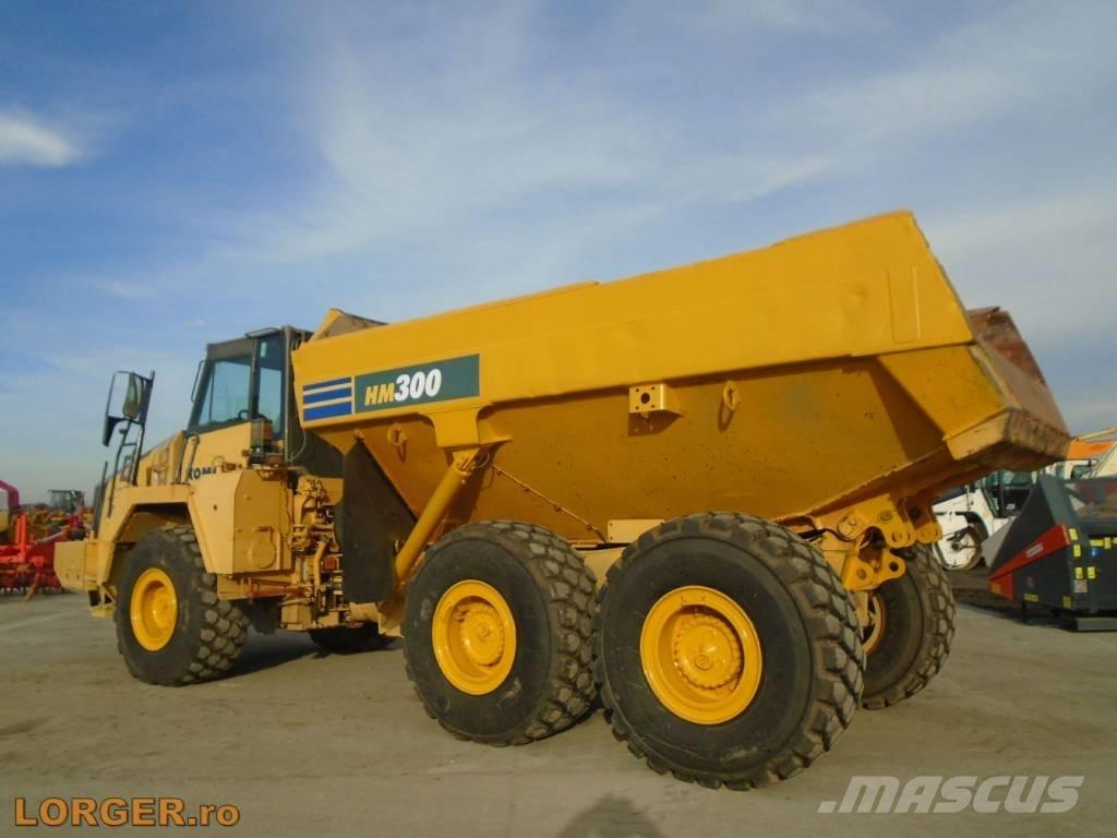 Komatsu HM300-2 Kloubové dempry