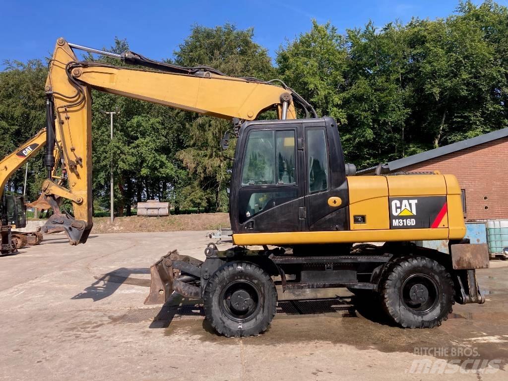 CAT M 316 D Kolová rýpadla