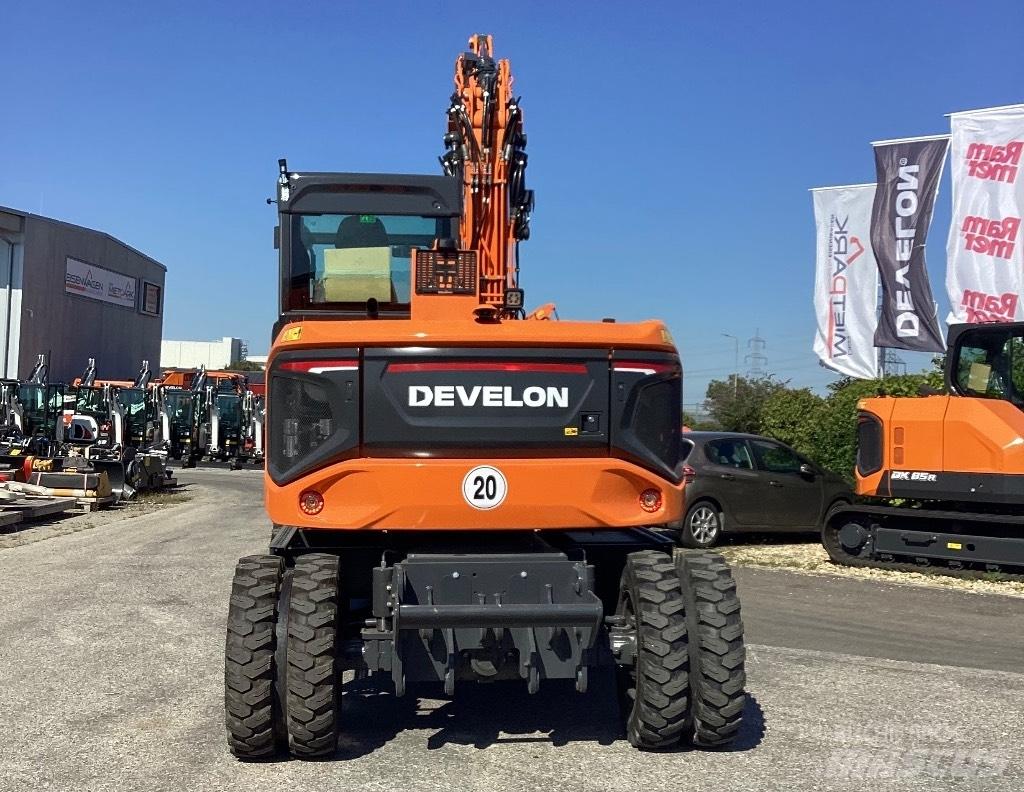 Develon DX100W-7 Kolová rýpadla