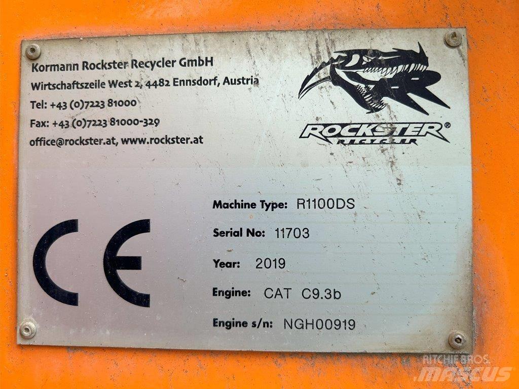 Rockster RD1100DS Mobilní drtiče