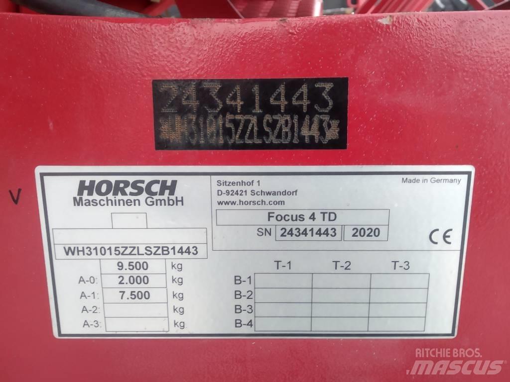 Horsch Focus 4 TD Mechanické secí stroje