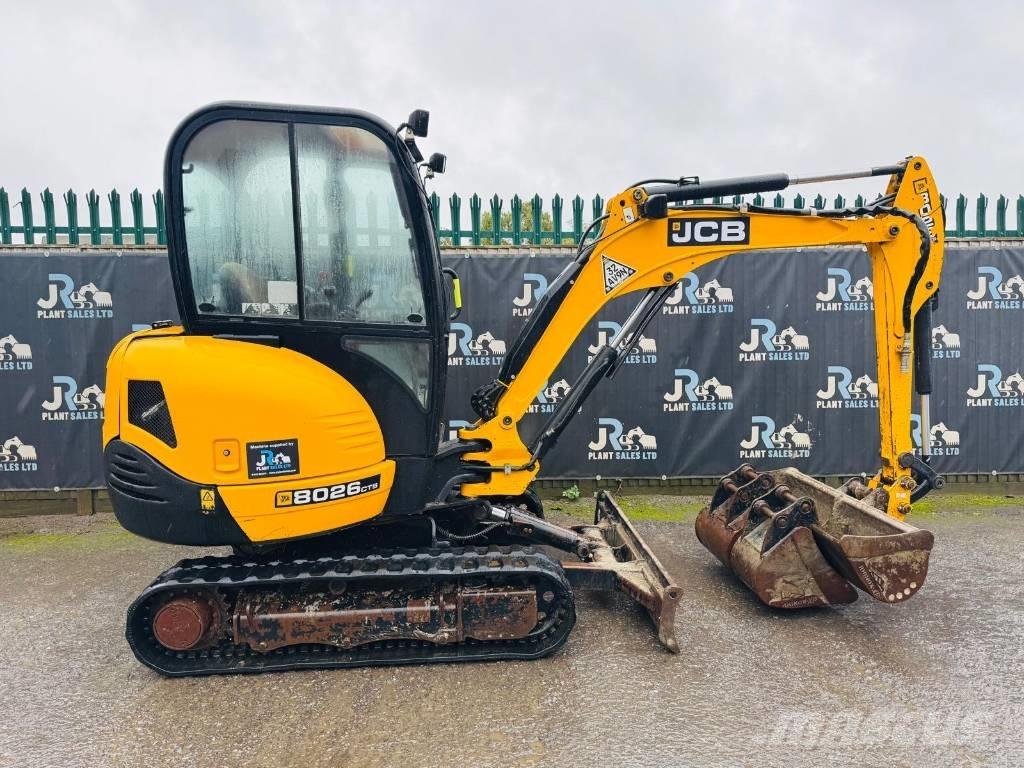 JCB 8026 CTS Mini rýpadla < 7t