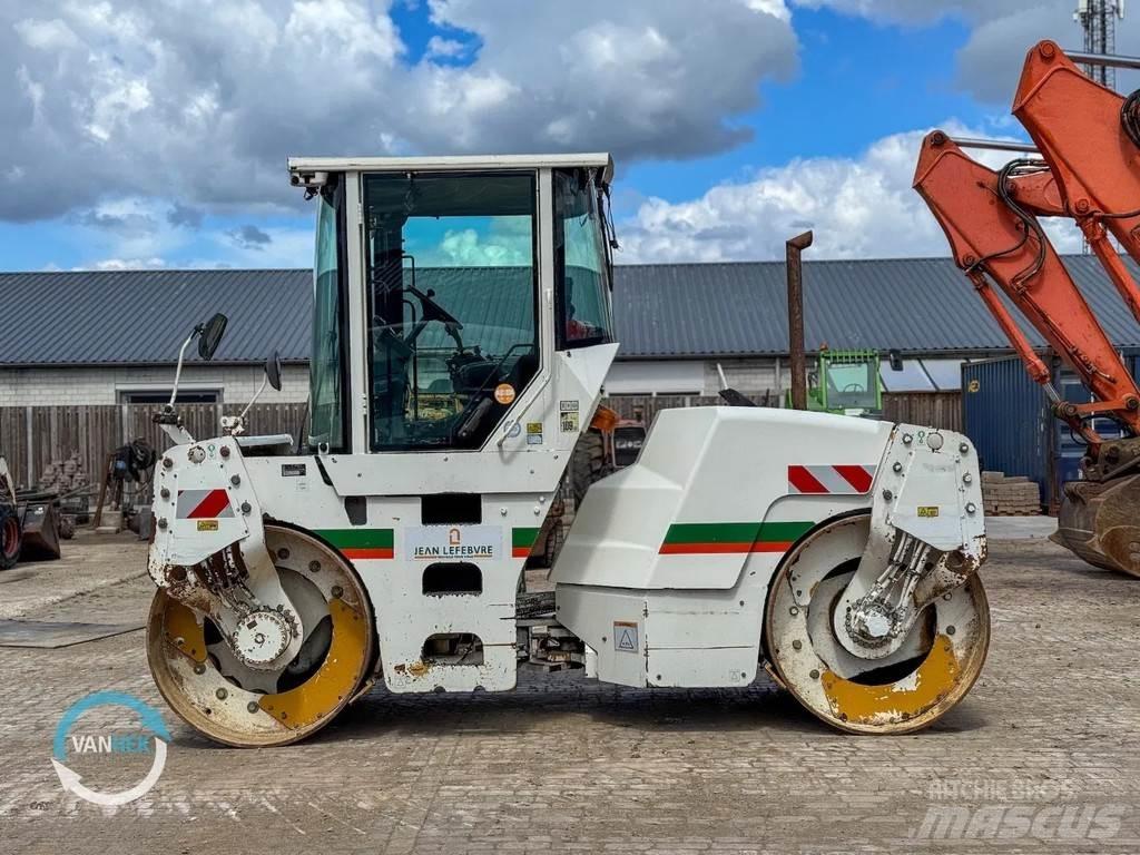 CAT CB434D Tandemové válce