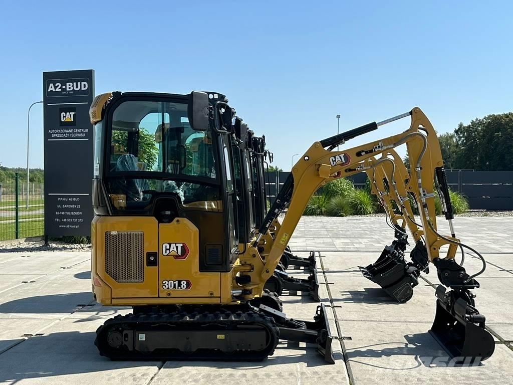 CAT 301.8 Pásová rýpadla