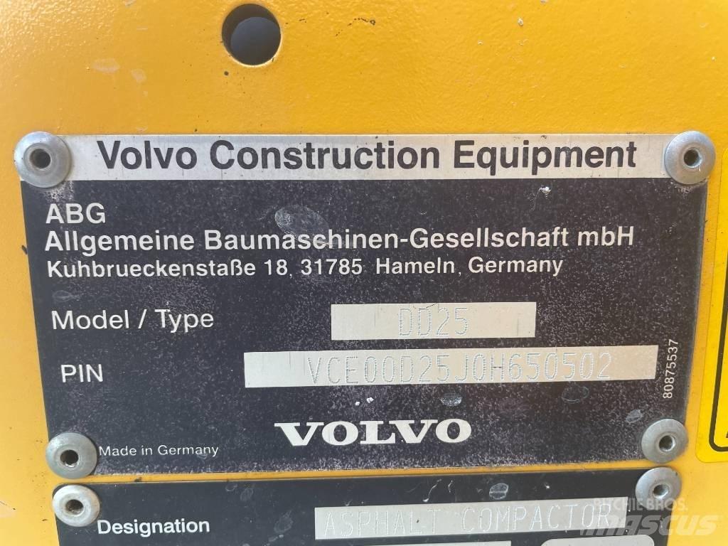 Volvo DD 25 W Tandemové válce
