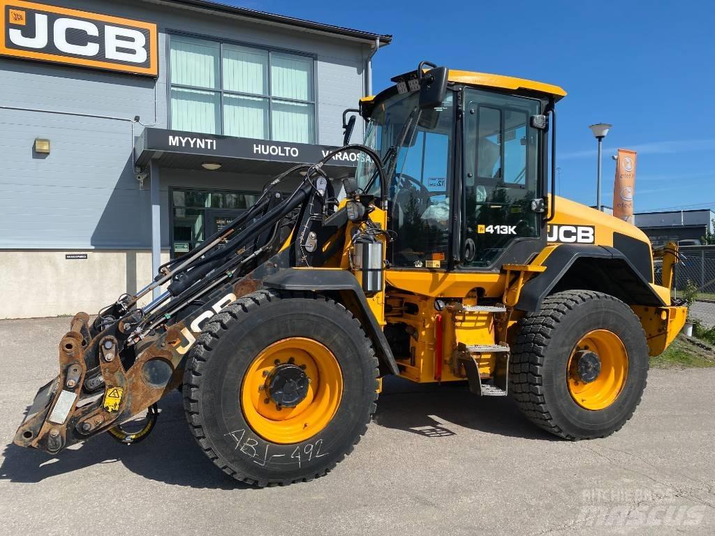JCB 413 K T4F Kolové nakladače