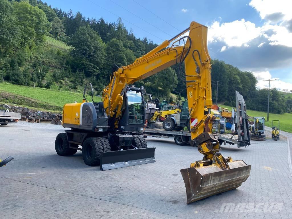 Hitachi ZX 140 W-3 Kolová rýpadla