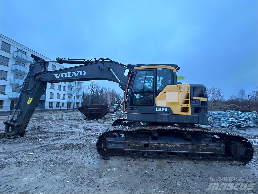 Volvo ECR 355 EL Pásová rýpadla