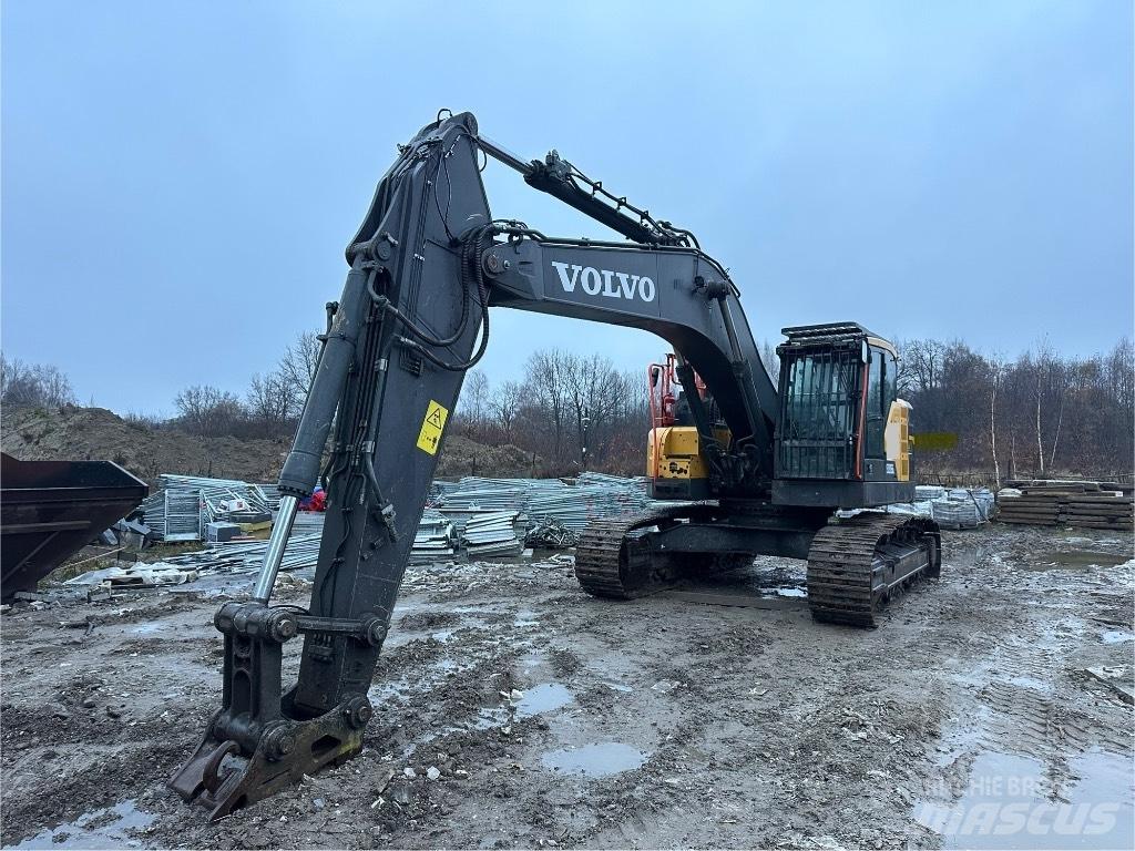 Volvo ECR 355 EL Pásová rýpadla