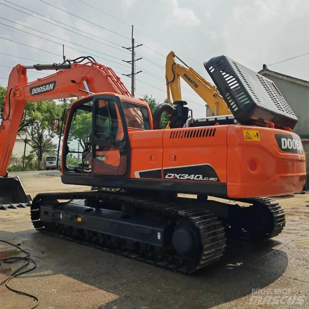 Doosan DX340LC-9C Pásová rýpadla