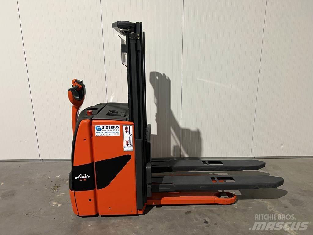 Linde L16 Ručně vedené vysokozdvižné vozíky