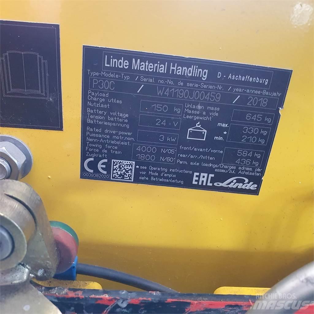 Linde P30C Vlečné vozíky