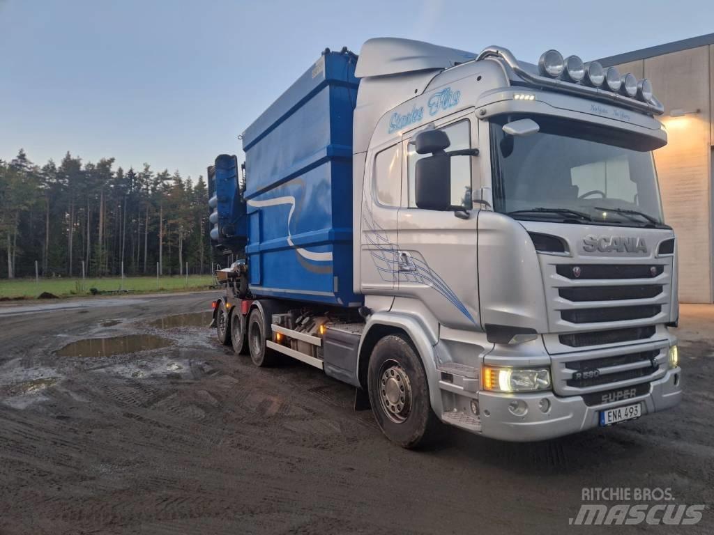 Scania R 580 LB Štěpkovače