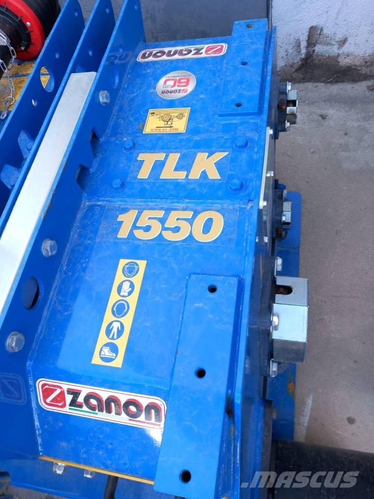 Zanon TLK1550 Pařezové frézy