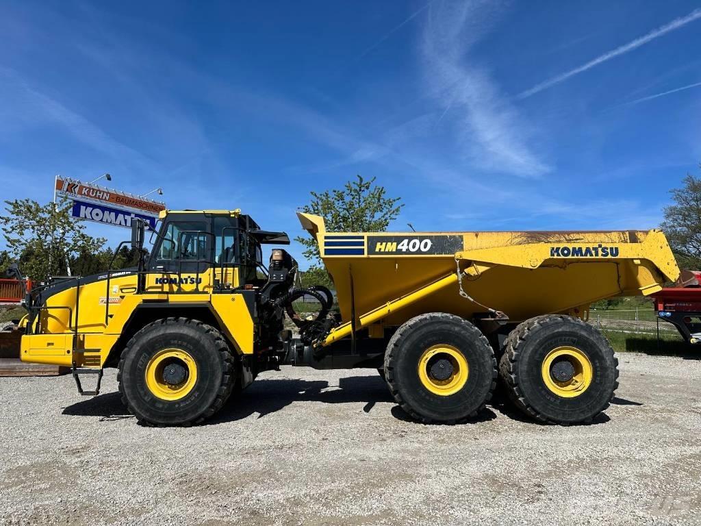 Komatsu HM 400-5 Kloubové dempry