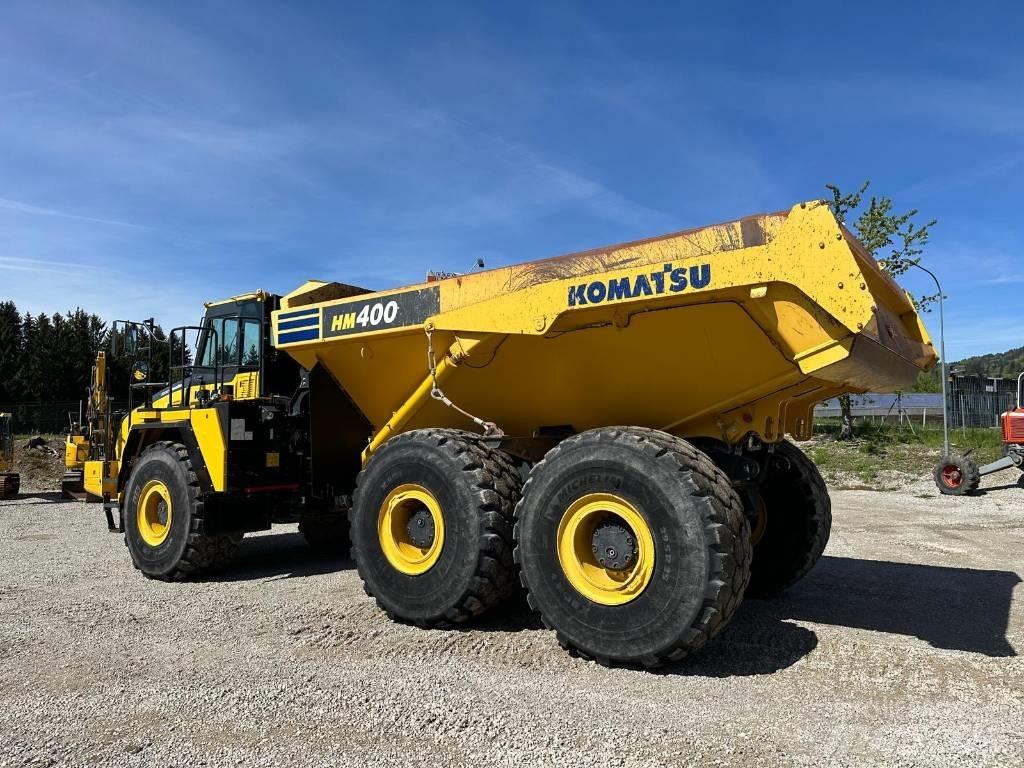 Komatsu HM 400-5 Kloubové dempry