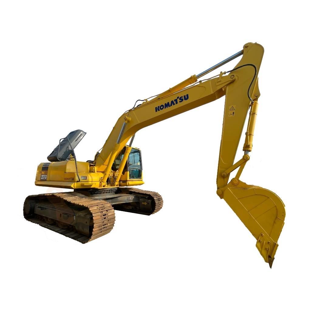 Komatsu PC 270 Pásová rýpadla