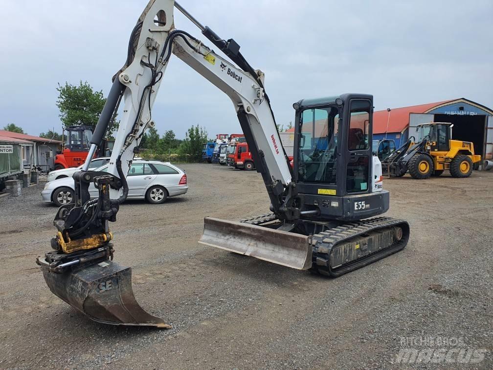 Bobcat E 55 Mini rýpadla < 7t