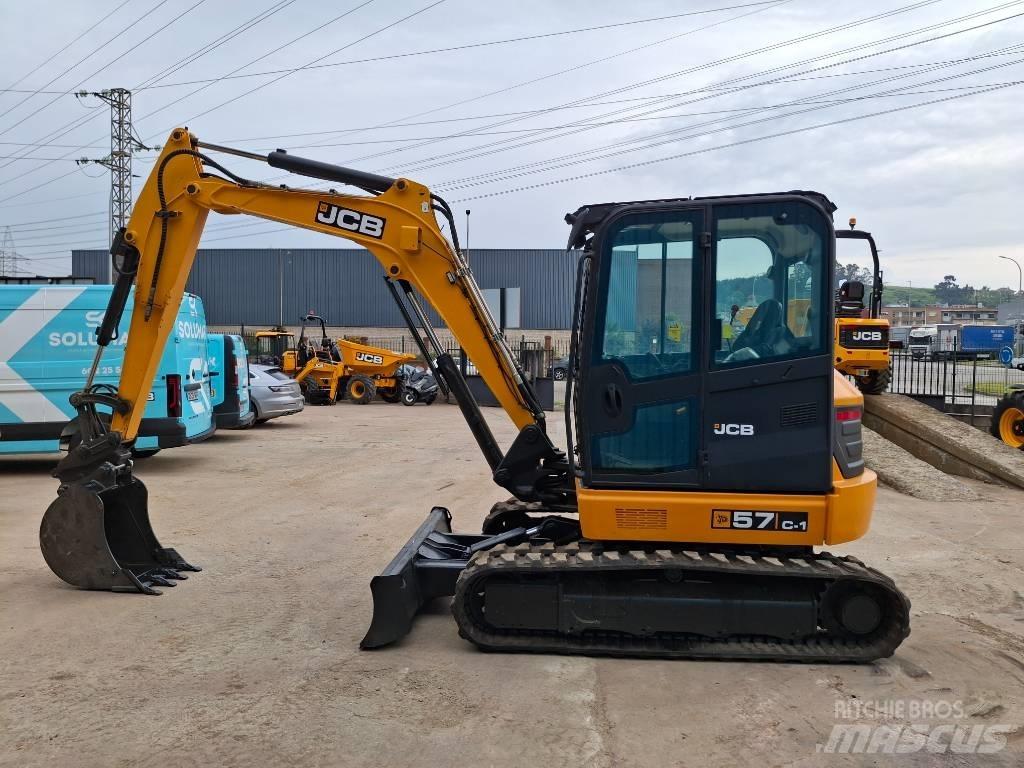 JCB 57C Mini rýpadla < 7t