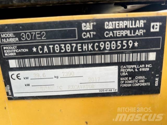 CAT 307E2 Midi rýpadla 7t - 12t