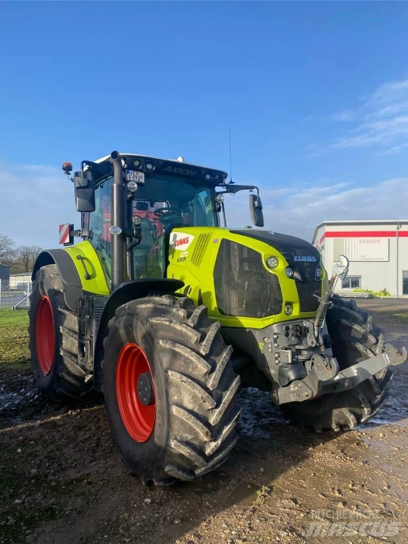 CLAAS Axion 870 Traktory