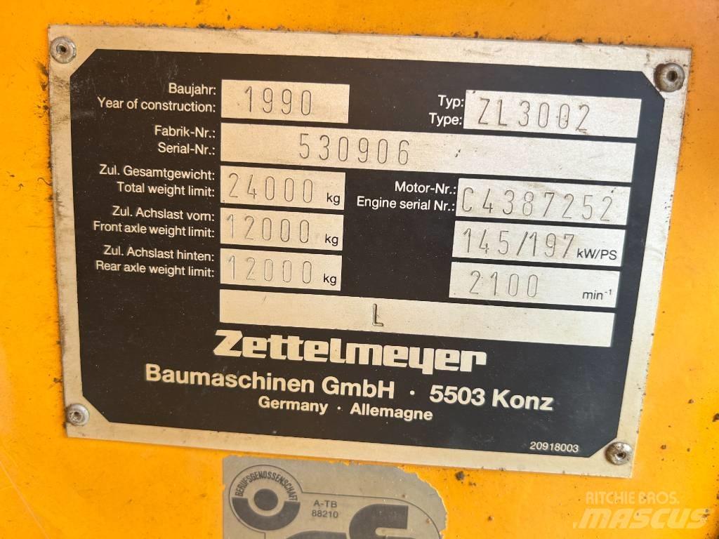 Zettelmeyer ZL 3002 Kolové nakladače