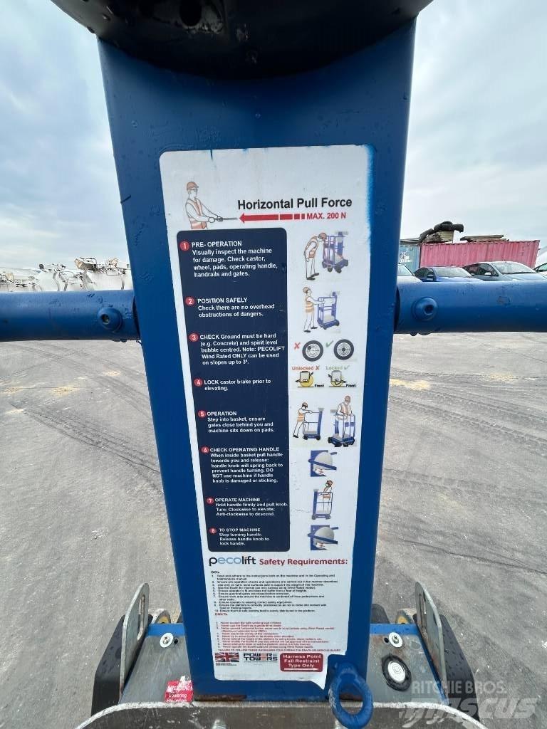  PECOLIFT Pecolift Personální sloupcové plošiny