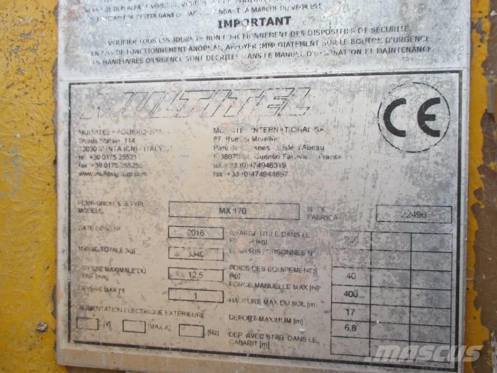 Multitel MX 170 Autoplošiny