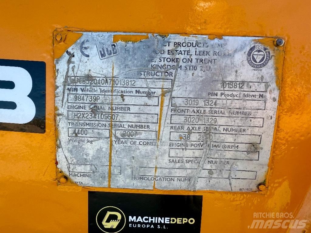 JCB 520-40 Teleskopické nakladače pro zemědělství
